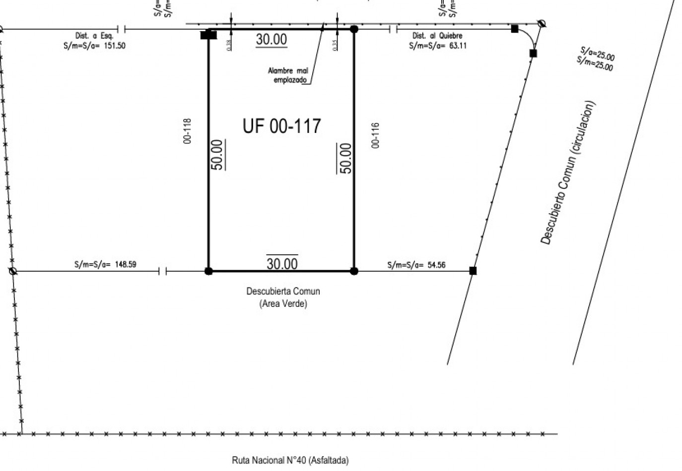 LOTE COMERCIAL FRENTE A LA RUTA 