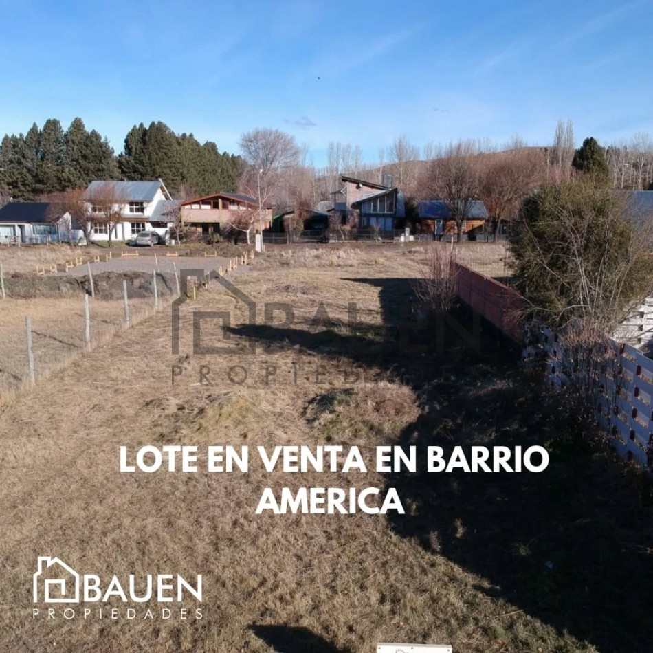 Venta de terreno en Loteo America, Junin de los Andes, Neuquen