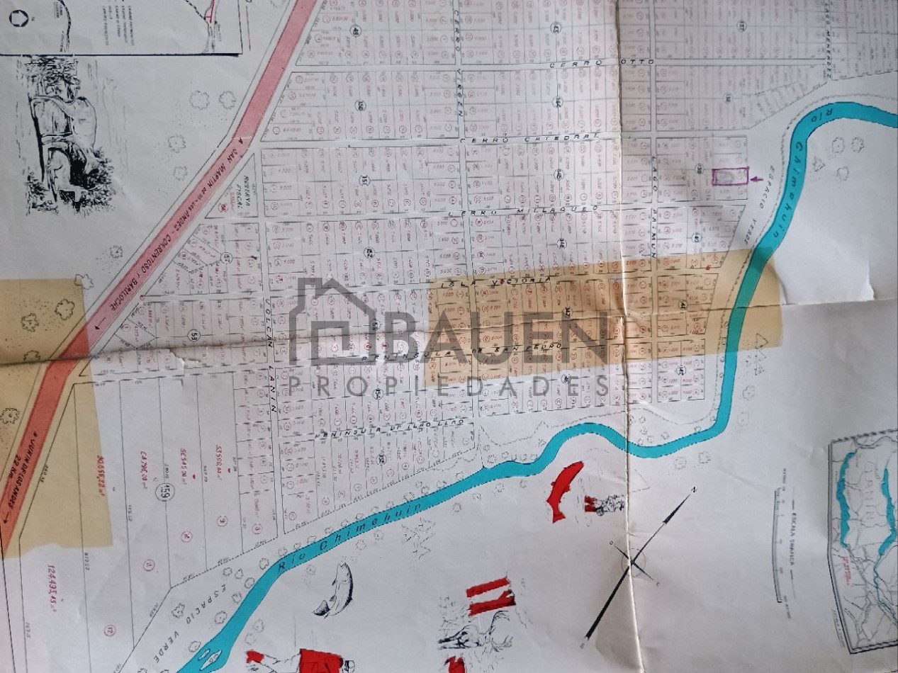 Lote de 6000 mts en Loteo Lago Huechulafquen con frente al Rio Chimehuin, Junin de los Andes, Neuquen