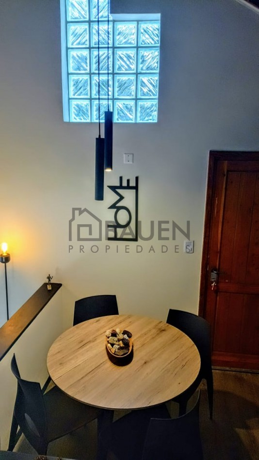 Departamento tipo duplex amoblado a pocas cuadras del centro