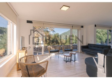Exclusivo departamento amoblado con vista a la montaña